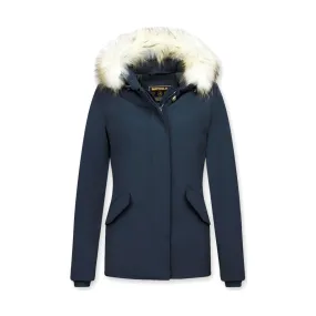 Parka Mujer Capucha Pelo